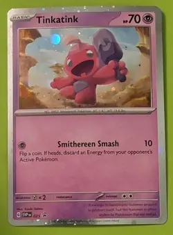 Tinkatink - 025 (Cosmo Holofoil) 025 Sv: Scarlet & Violet Promo Cards Holo - Image 1