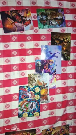 MTG Lot Art Cards Bloomburrow X27 5 Gold Signature NM Magic Cards - Image 4