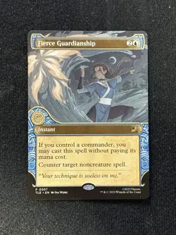 MTG Avatar The Last Airbender Fierce Guardianship #0307 Showcase - Image 1