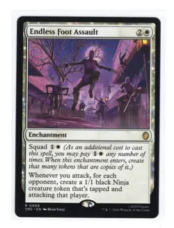 Endless Foot Assault | NM | MTG | Rare | 0008 | TMC - Commander - Image 1