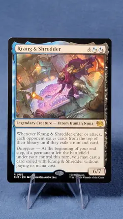 FOIL Krang and Shredder - Teenage Mutant Ninja Turtles - MtG - NM - Image 1