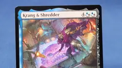FOIL Krang and Shredder - Teenage Mutant Ninja Turtles - MtG - NM - Image 2