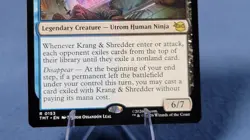 FOIL Krang and Shredder - Teenage Mutant Ninja Turtles - MtG - NM - Image 3