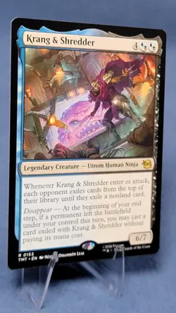 FOIL Krang and Shredder - Teenage Mutant Ninja Turtles - MtG - NM - Image 5
