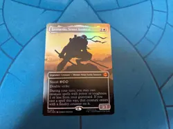 Leonardo, Sewer Samurai (Borderless) Teenage Mutant Ninja Turtles Foil - Image 1