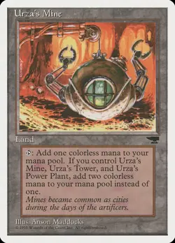 MTG Magic the Gathering 1x SP Urza's Mine (Art B) - Chronicles x1 - Image 1