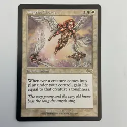 Magic the Gathering - Angelic Chorus - Urza's Saga - Excellent - Image 1