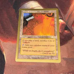 City Of Traitors X1 Mtg World Championships Lp - Image 1