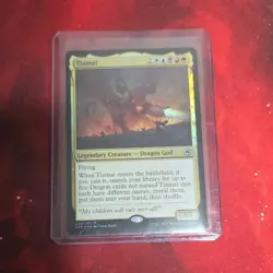Magic: The Gathering Tiamat Foil Mythic Dragon Afr Ampersand Promos - Image 1