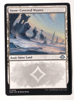 Snow-Covered Wastes 229 Modern Horizons 3 MTG Magic the Gathering NM - Image 1
