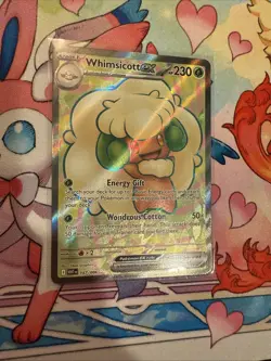 Pokemon TCG Whimsicott ex 157/086 SV11W: White Flare Holo Full Art MINT/NM - Image 1