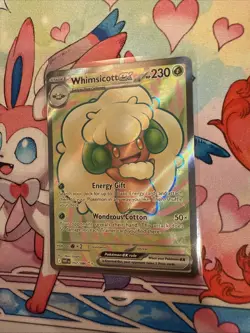 Pokemon TCG Whimsicott ex 157/086 SV11W: White Flare Holo Full Art MINT/NM - Image 3