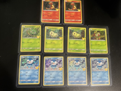 Pokemon McDonald 25th Anniversary Holo Bundle 2021 Charmander Bulbasaur and more - Image 1