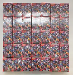 Lot of (35) Pokemon TCG Destined Rivals Booster Bundle Boxes SEALED NEW - Image 1