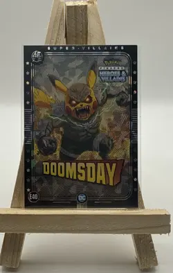 Doomsday (Pikachu) #E40 - Silver Holo - Heros & Villains Flash Edition Pokemon - Image 1