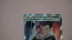 Pokemon TCG Trainer Team Rocket's Giovanni Ultra Rare 225/182 Holo - Image 3