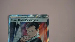 Pokemon TCG Trainer Team Rocket's Giovanni Ultra Rare 225/182 Holo - Image 4
