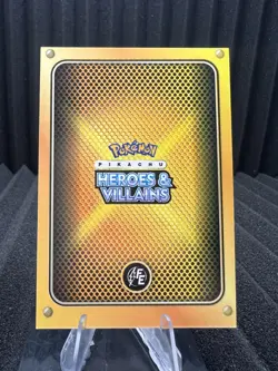 Thanos (Pikachu) #E26 - Green Holo - Heros & Villains Flash Edition Pokemon - Image 2