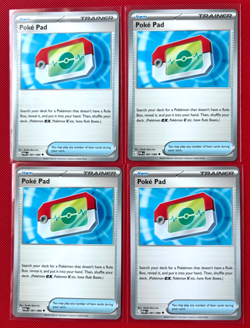 4x Poke Pad 081/088 Perfect Order Pokemon Trainer Play Set Of 4 - Image 1