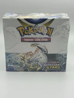 Pokemon TCG: Sword & Shield—Brilliant Stars Booster Box Factory Sealed, 36 Pack - Image 1