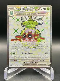 Forretress ex 230/193 Paldea Evolved Ultra Rare Full Art Holo Pokemon TCG NM/M - Image 1