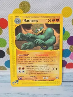Nintendo E Reader Pokemon Card Lot Of 2 - Machoke - Machamp - Image 4