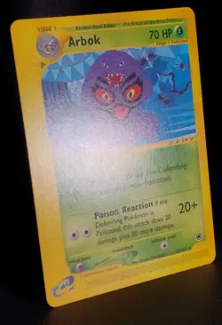 Arbok 35/165 - 2002 Pokemon TCG CCG Expedition EReader Card - VLP/NM - Image 3