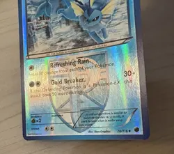 Pokemon TCG Vaporeon Plasma Freeze 25/116 Reverse Holo Uncommon - Image 3