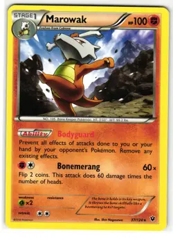 MAROWAK 37/124 FATES COLLIDE ENGLISH POKEMON TCG - Image 1