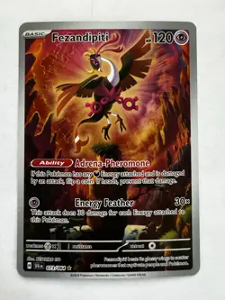 Pokemon Fezandipiti 073/064 Shrouded Fable Full Art Illustration Rare - Image 1
