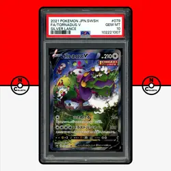 Pokemon PSA 10 Tornadus V SR 079/070 s6H Silver Lance Japanese - Image 1