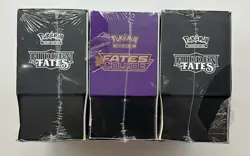 Lot of (3) Pokemon TCG Assorted ETB (2) Hidden Fates (1) Fates Collide w/Tears - Image 4