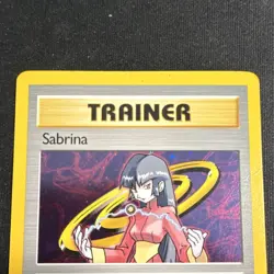 Pokemon Sabrina Gym Challenge Trainer 20/132 Holo Rare Unlimited 2000 - Image 3