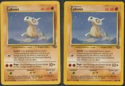 Cubone 50/64 Common Jungle Pokemon Unlimited Lightly Played - Image 3