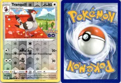 Tranquill 062/078 C Pokemon GO Pokemon Reverse Holo NM - Image 3