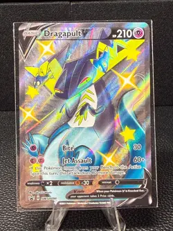 Dragapult V SWSH096 Holo Promo Sword & Shield Promo Pokemon Near Mint - Image 1