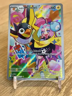 Iono's Wattrel 231/217 - Pokemon TCG - Ascended Heroes Illustration Rare Holo - Image 1