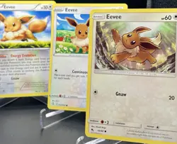 5x Eevee Lot - XY Furious Fists 80/111 through Evolving Skies Pokemon TCG LP+ - Image 3