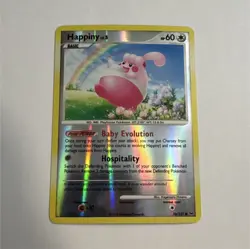 Pokemon: Platinum, Happiny 76/127 (Reverse Holo, Common, 2009) - Image 1