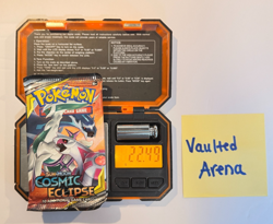 Heavy! 22.49g Pokemon 🔥 COSMIC ECLIPSE Booster Pack Sealed New CE1 - Image 1