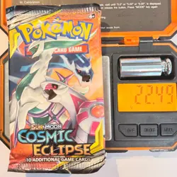 Heavy! 22.49g Pokemon 🔥 COSMIC ECLIPSE Booster Pack Sealed New CE1 - Image 3