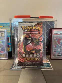 2017 Pokemon TCG: Shining Legends Booster Pack - Shiny Rayquaza Art - Image 1