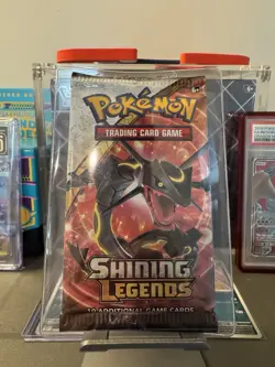 2017 Pokemon TCG: Shining Legends Booster Pack - Shiny Rayquaza Art - Image 2