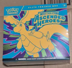 Pokemon TCG Ascended Heroes Elite Trainer Box - SEALED (Small Tear In Shrink) - Image 1