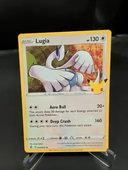 Pokemon TCG Lugia 022/025 Celebrations Holo - Image 1