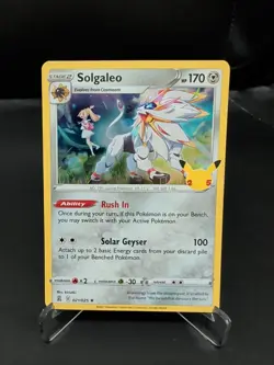 Solgaleo 21/025 Holo Rare: Celebrations Pokemon TCG Near Mint - Image 1