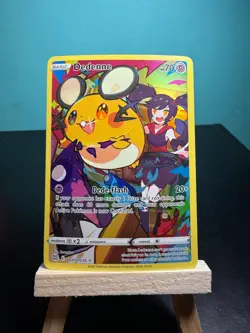 Pokemon Dedenne Swsh09 Brilliant Stars TG07/TG30 Ultra Rare Holo Psychic - Image 1