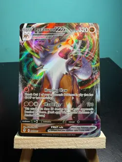 Pokemon TCG - Lycanroc VMAX Holo Ultra Rare SWSH07: Evolving Skies 092/203 - Image 1