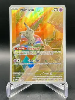 Mimikyu SVP 075 Scarlet & Violet Black Star Promo Full Art Holo Pokemon TCG NM/M - Image 1