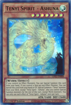 Tenyi Spirit - Ashuna - GFP2-EN088 - Ultra Rare - 1st Edition - Yugioh - Image 1